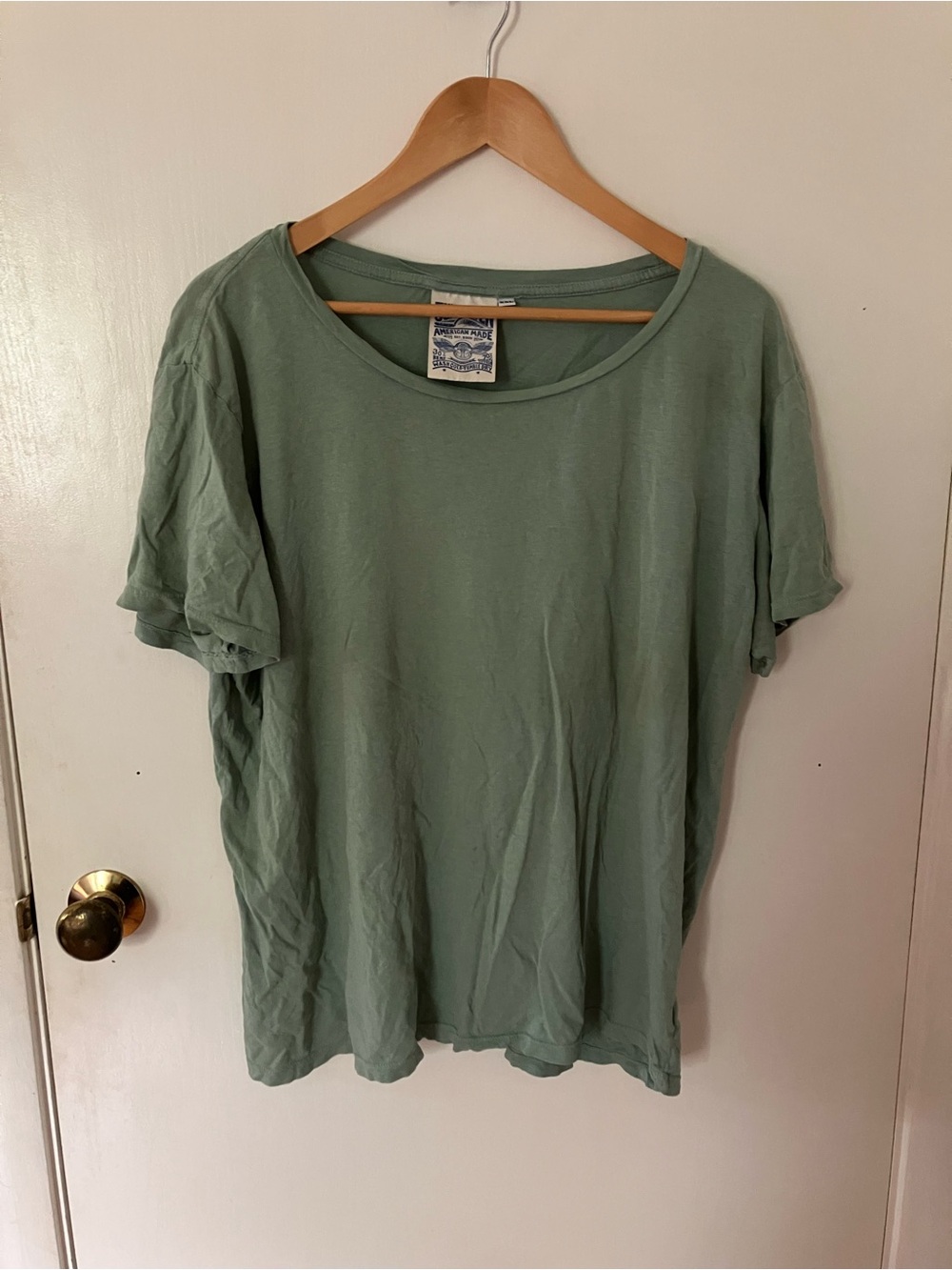 Jungmaven Sage Green Short Sleeve Crew Tee